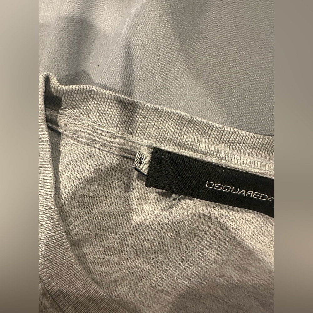 Gray dsquared2 Afrodeaniac Graphic T-Shirt - Picture 2 of 3